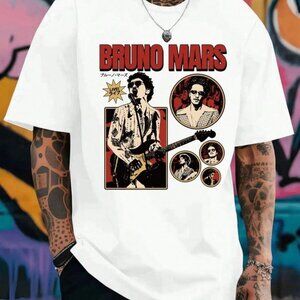 Bruno Mars The Romantic Tour 2026 Schedule Dates T-Shirt